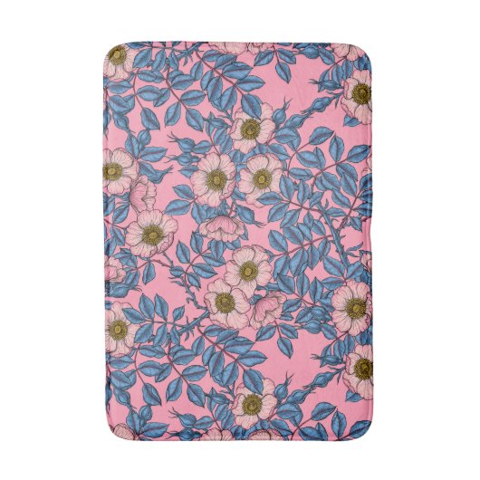 Rose des Hundes Badematte (Vorderseite Vertikal)