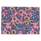 Rose des Hundes Große Geschenktüte (Rückseite)