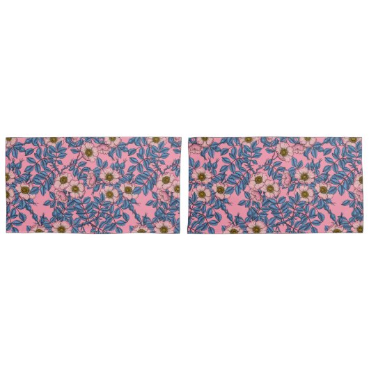 Rose des Hundes Kissenbezug (Vorderseite-Set)