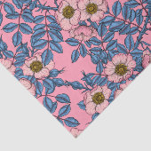 Rose des Hundes Seidenpapier (Ausschnitt)