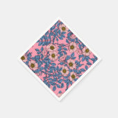 Rose des Hundes Serviette (Ecke)