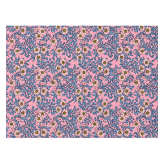 Rose des Hundes Tischdecke (Vorderseite (Horizontal))