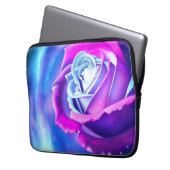 Rose des Laptop-Case Laptopschutzhülle (Vorderseite Links)