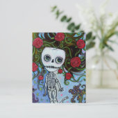 Rose des Meeres Postkarte (Stehend Vorderseite)