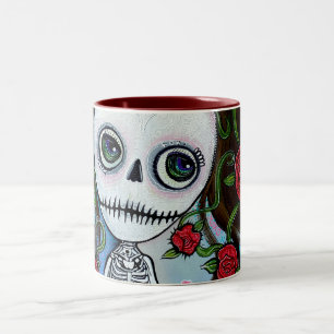 Rose des Meeres Zweifarbige Tasse
