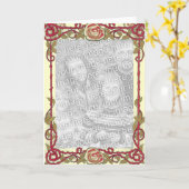 Rose des Muttertags Fotovorlagenkarte Karte (Gelbe Blume)