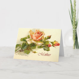Rose des Muttertags - Karte