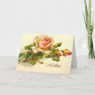 Rose des Muttertags - Karte