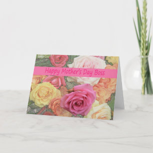 Rose des Muttertags Karte