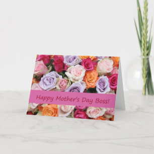 Rose des Muttertags Karte