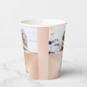 Rose des niedlichen Igels Gold | Benutzerdefiniert Pappbecher (Links)