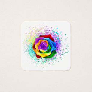 Rose des Regenbogens