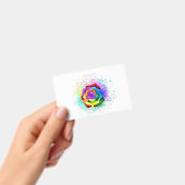 Rose des Regenbogens Ausweis (Handheld)