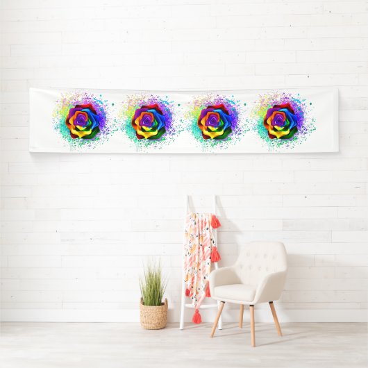 Rose des Regenbogens Banner (Insitu)