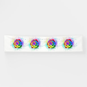 Rose des Regenbogens Banner
