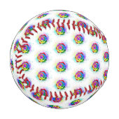 Rose des Regenbogens Baseball (Vorderseite Links)