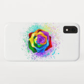 Rose des Regenbogens Case-Mate iPhone Hülle (Rückseite (Horizontal))