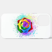 Rose des Regenbogens Case-Mate iPhone Hülle (Rückseite (Horizontal))