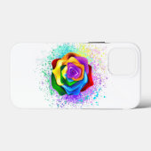 Rose des Regenbogens Case-Mate iPhone Hülle (Rückseite (Horizontal))
