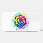 Rose des Regenbogens Case-Mate iPhone Hülle (Rückseite (Horizontal))