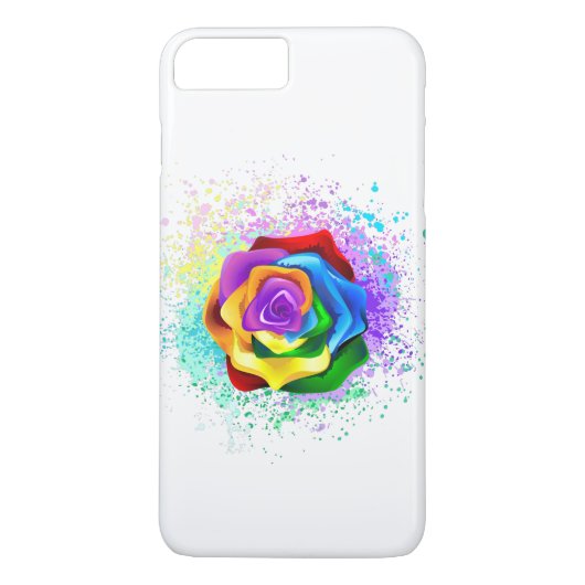 Rose des Regenbogens Case-Mate iPhone Hülle (Rückseite)