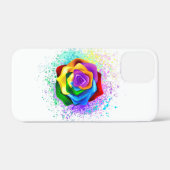 Rose des Regenbogens Case-Mate iPhone Hülle (Rückseite (Horizontal))