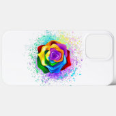 Rose des Regenbogens Case-Mate iPhone Hülle (Rückseite (Horizontal))