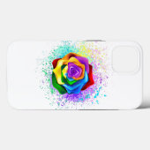 Rose des Regenbogens Case-Mate iPhone Hülle (Rückseite (Horizontal))