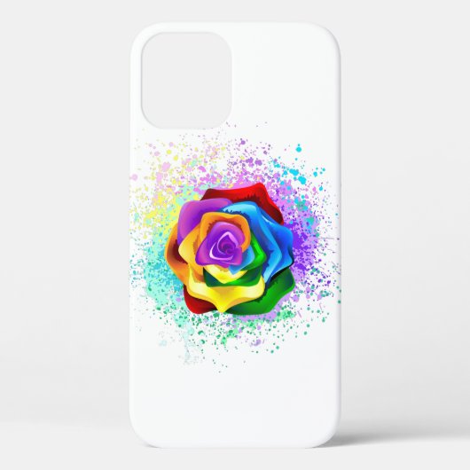 Rose des Regenbogens Case-Mate iPhone Hülle (Rückseite)