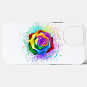 Rose des Regenbogens Case-Mate iPhone Hülle (Rückseite (Horizontal))