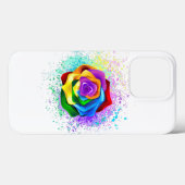 Rose des Regenbogens Case-Mate iPhone Hülle (Rückseite (Horizontal))