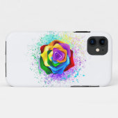 Rose des Regenbogens Case-Mate iPhone Hülle (Rückseite (Horizontal))