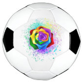 Rose des Regenbogens Fußball (Gedreht)