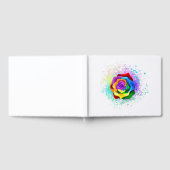 Rose des Regenbogens Gästebuch (Voll)