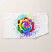 Rose des Regenbogens Handtuch (Handtuch)