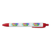 Rose des Regenbogens Kugelschreiber (Unterseite)