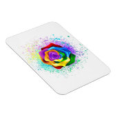 Rose des Regenbogens Magnet (Rechte Seite)
