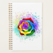 Rose des Regenbogens Planer (Vorderseite)