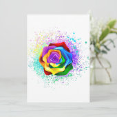 Rose des Regenbogens Programm (Stehend Vorderseite)