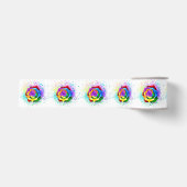 Rose des Regenbogens Ripsband (Vorderseite)