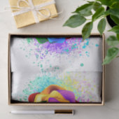 Rose des Regenbogens Seidenpapier (Geschenk)