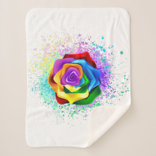 Rose des Regenbogens Sherpadecke