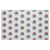 Rose des Regenbogens Stoff (Fat Quarter (45,7 x 55,9 cm))