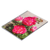 Rose des Roten Gartens Notizblock (Linke Seite)