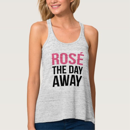 Rose des Tageskurses Tank Top (Vorderseite)
