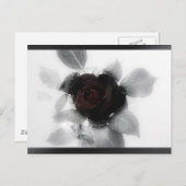 Rose des Trauerspeichers Postkarte (Vorne/Hinten)