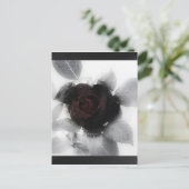 Rose des Trauerspeichers Postkarte (Stehend Vorderseite)