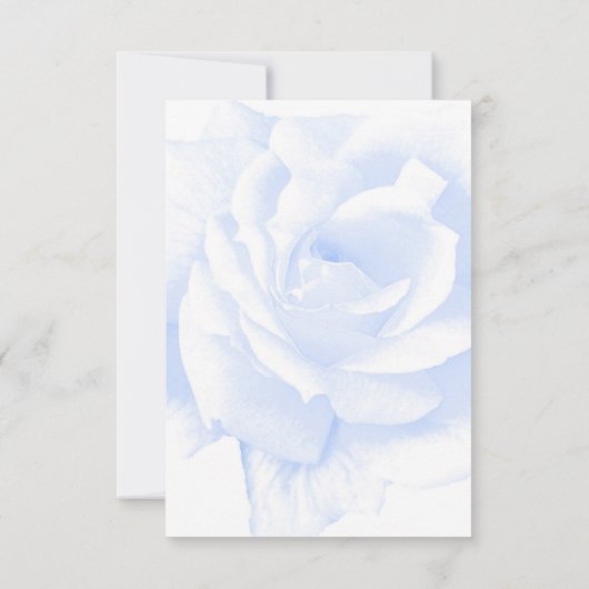 Rose Design Blumengebläse Einladung (Rückseite)