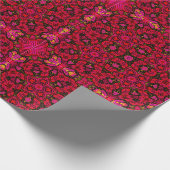 Rose-Design für Schleifpapier Geschenkpapier (Ecke)
