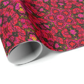 Rose-Design für Schleifpapier Geschenkpapier (Rolleneckpunkt)